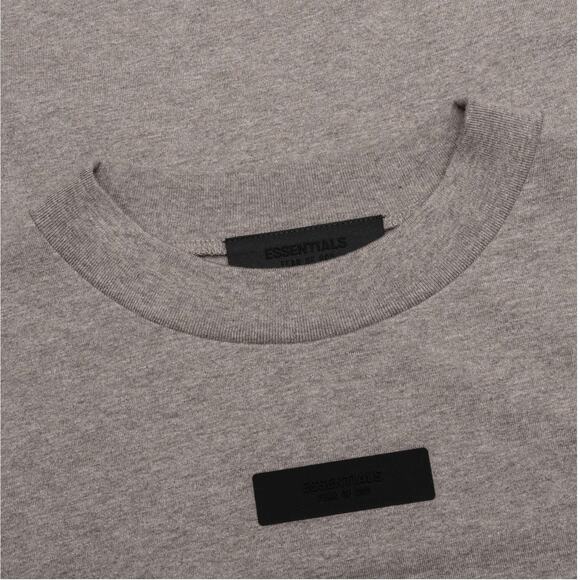 Fear of God Essentials S/S Tee - Heather Grey*SIZE Small*OVERSIZED* - Picture 3 of 5